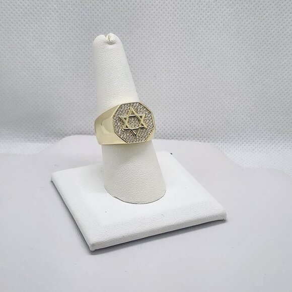 Brand New Sterling Silver 925 Star Of David Ring - Picture 1 of 6